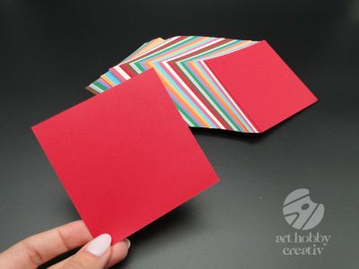 Hartie origami 87x87mm/300 coli asortate