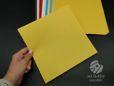 Hartie origami 21x21cm/100 coli asortate