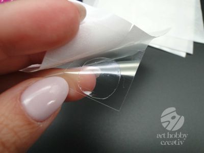 Buline dublu adezive din silicon set/120buc