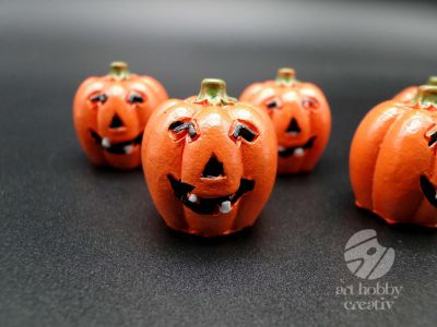 Figurine mini dovleac 2cm set/5buc