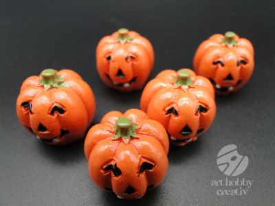 Figurine mini dovleac 2cm set/5buc