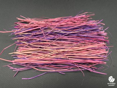 Fire Naturale Tangi Colorat (Roz / Violet) 20 cm (Set 10 g)