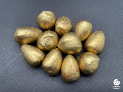 Alune de Padure Naturale Vopsite Auriu (25 g)