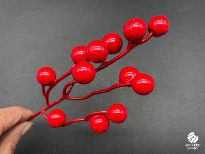 Crenguta cu Bobite Rosii – 23 cm