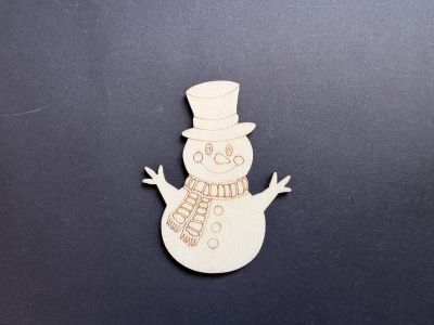 Figurina lemn - om de zapada - 7cm