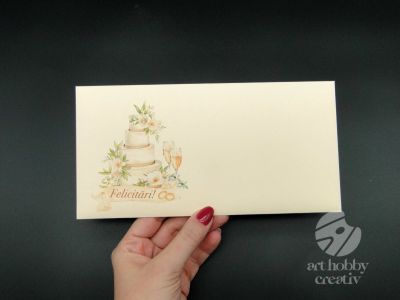 Plic pentru bani sau card cadou - Nunta