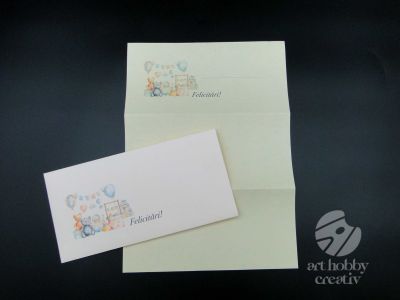 Plic pentru bani sau card cadou - botez