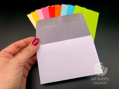 Plicuri color pentru carti de vizita 11cm - set/in diferite cantitati
