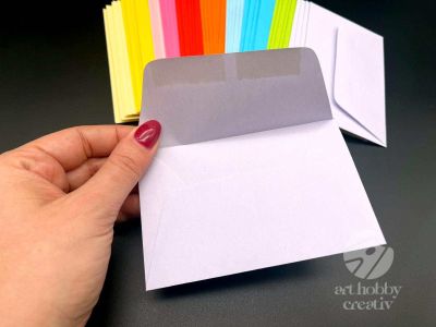Plicuri color pentru carti de vizita - 10 nuante - in cantitati de 10 sau 50 buc.
