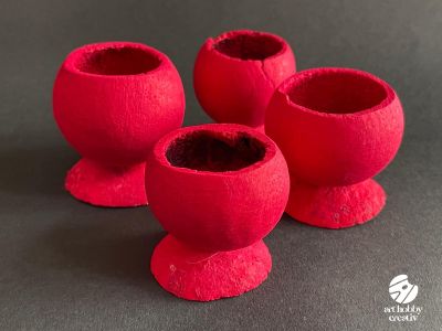 Bell Cup (Natural) – Set 4 bucati, Rosu