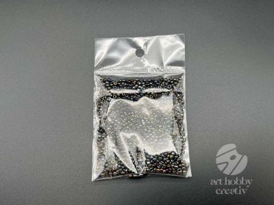 Margele metalizat lucios 2mm bronz irizant 25gr