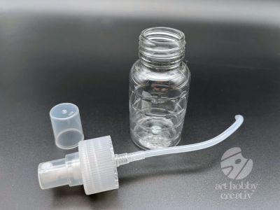 Flacon plastic cu pulverizator 50ml