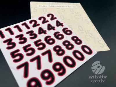 Cifre Autoadezive 0-9 set/31buc