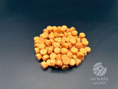 Rezerva de ceara sigiliu - margele – auriu set/100buc