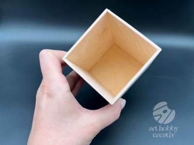 Suport lemn pentru creioane 10cm