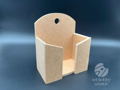 Suport MDF pentru batiste hartie 14cm