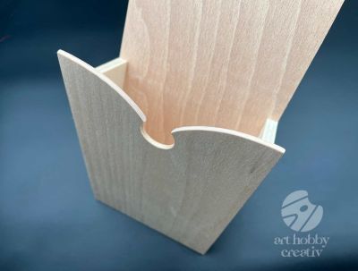 Suport din lemn pentru ziare/scrisori 40cm mod.1