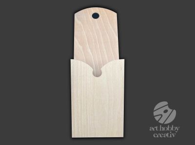 Suport din lemn pentru ziare/scrisori 40cm mod.1
