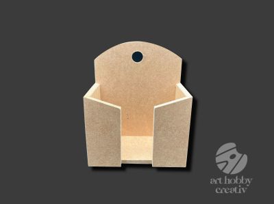 Suport MDF pentru batiste hartie 14cm