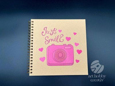Album Foto Scrapbook Just Smile 17x17cm