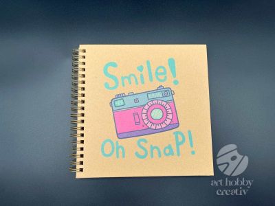Album Foto Scrapbook Smile! Oh Snap! 17x17cm