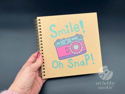 Album Foto Scrapbook Smile! Oh Snap! 17x17cm
