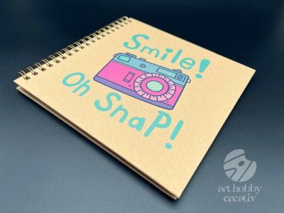 Album Foto Scrapbook Smile! Oh Snap! 17x17cm
