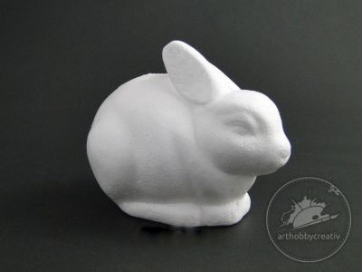 Iepuras din polistiren 14cm