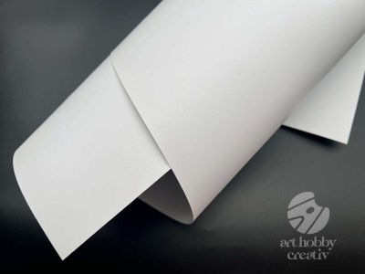 Folie Plastic Polipropilena Alb Mat 60x80cm/0,5mm