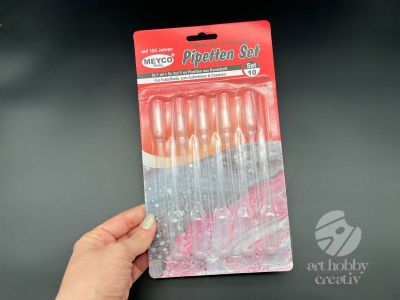 Pipete gradate din plastic div.marimi set/10buc