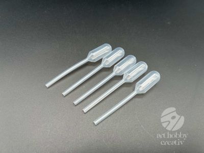 Pipete mini din plastic 6,5cm set/5buc