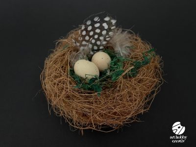 Cuib de Pasari Decorativ 10 cm - Spring Nest