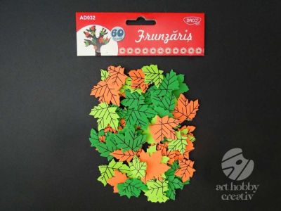 Frunze din foaie cauciucata set/60buc
