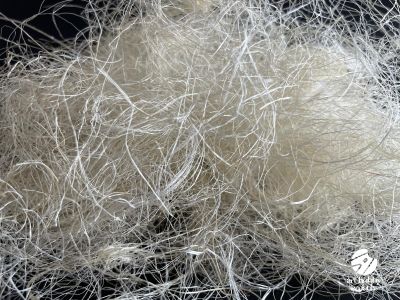 Sisal Natural din Fibre de Agave – Alb Natur, aprox. 20 g