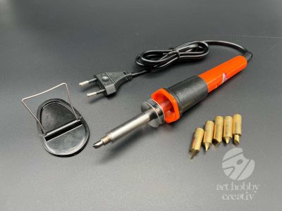 Ciocan de lipit multifunctional si dispozitiv de pirogravura 30W