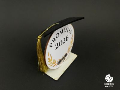 Placuta de Absolvire pe Stand 9 cm (Promotia 2026)