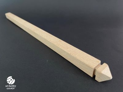 Bagheta din Lemn pentru Saculet de Absolvire – 35 cm