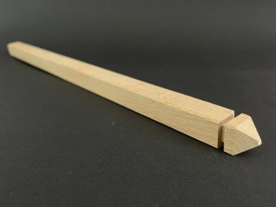 Bagheta din Lemn pentru Saculet de Absolvire – 35 cm