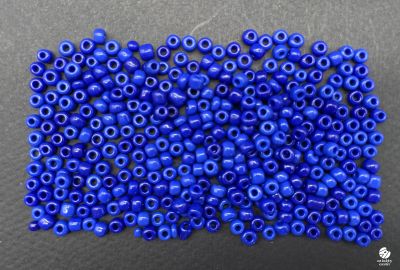 Margele lucios 4mm albastru inchis 25gr