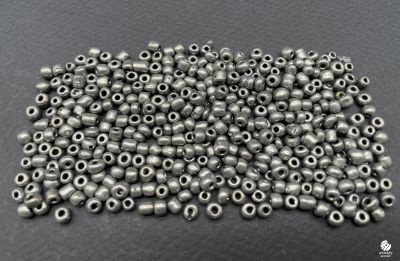 Margele metalizate lucios 4mm - plumb 25gr