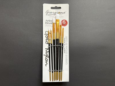 Pensule sintetice cu diverse forme set/6buc