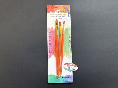 Pensule sintetice late set/3buc
