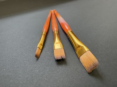 Pensule sintetice late set/3buc