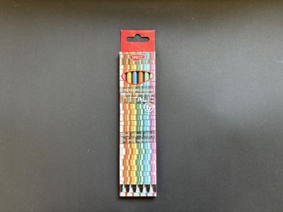 Creioane color metalizate - set/6buc