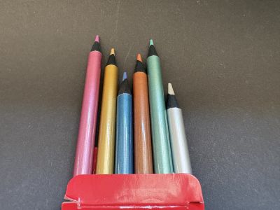 Creioane color metalizate - set/6buc