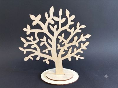 Copac din placaj lemn cu talpa - 30cm
