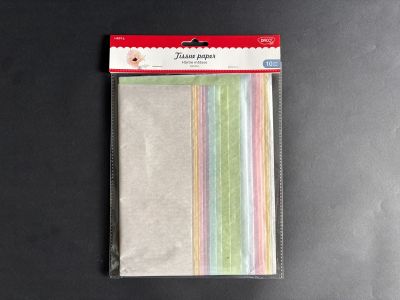 Hartie de matase 50x65 cm - set/10buc nuante pastel