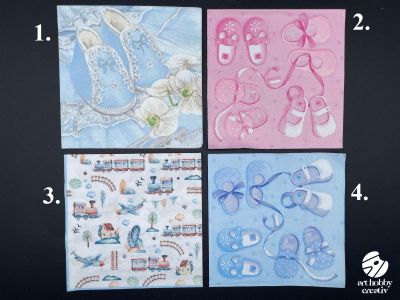 Servetele Decorative pentru Botez si Baby Shower