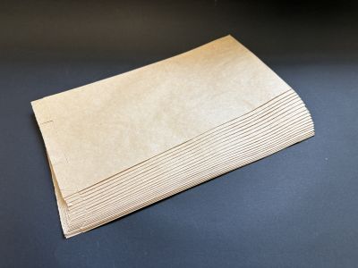 Pungi hartie kraft natur diferite marimi - set/20buc