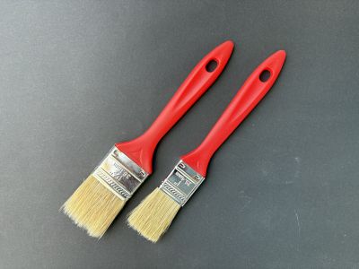 Pensula lata cu maner din plastic - dif. marimi 